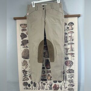 Tailored Sportsman Trophy Hunter Front Zip Knee Patch Breeches